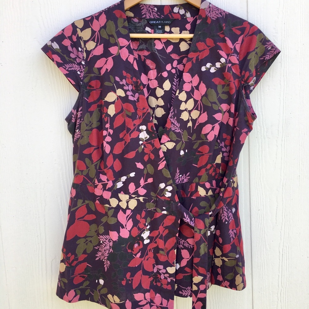 Great Plains Wrap Top